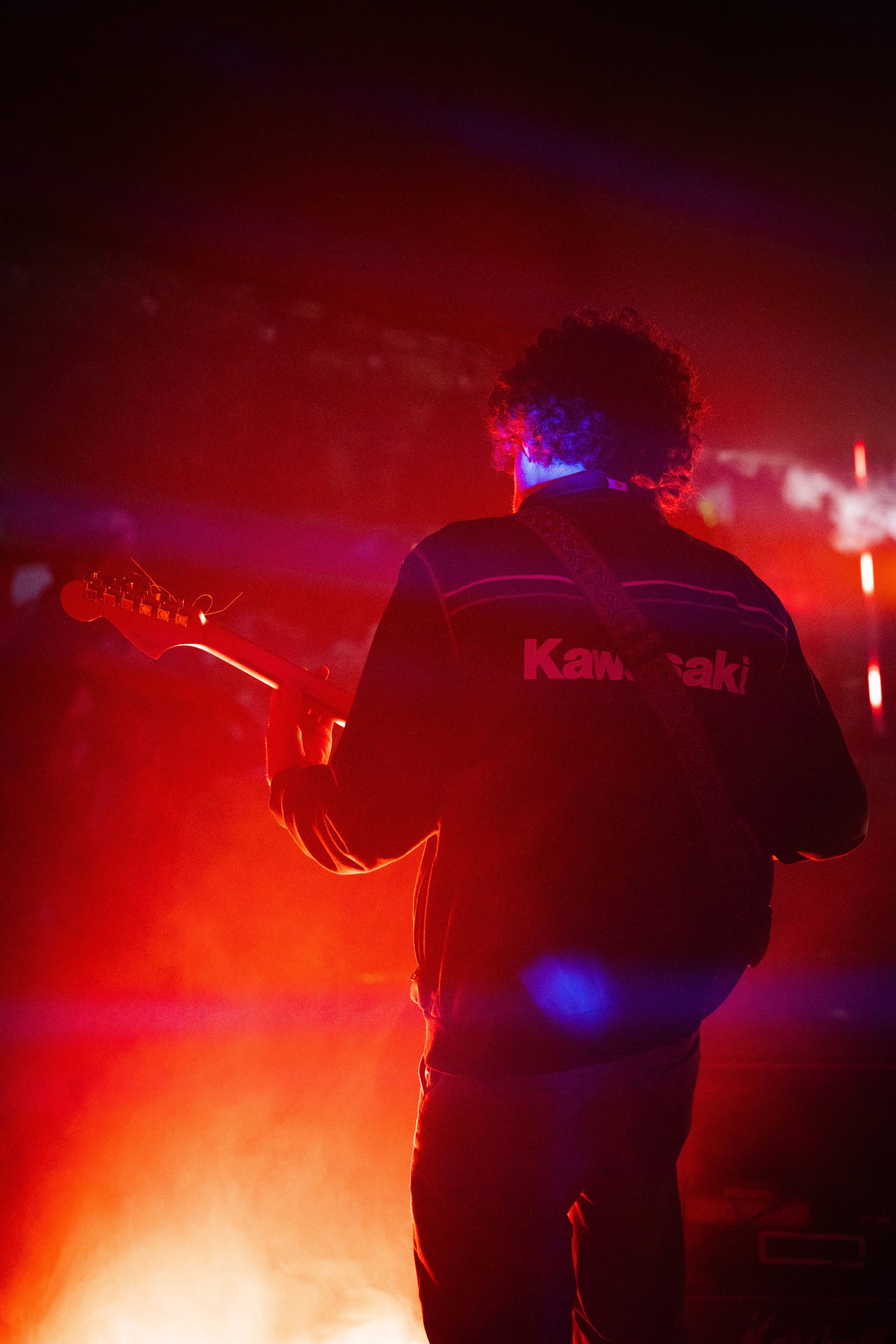 Playing a show at a private festival